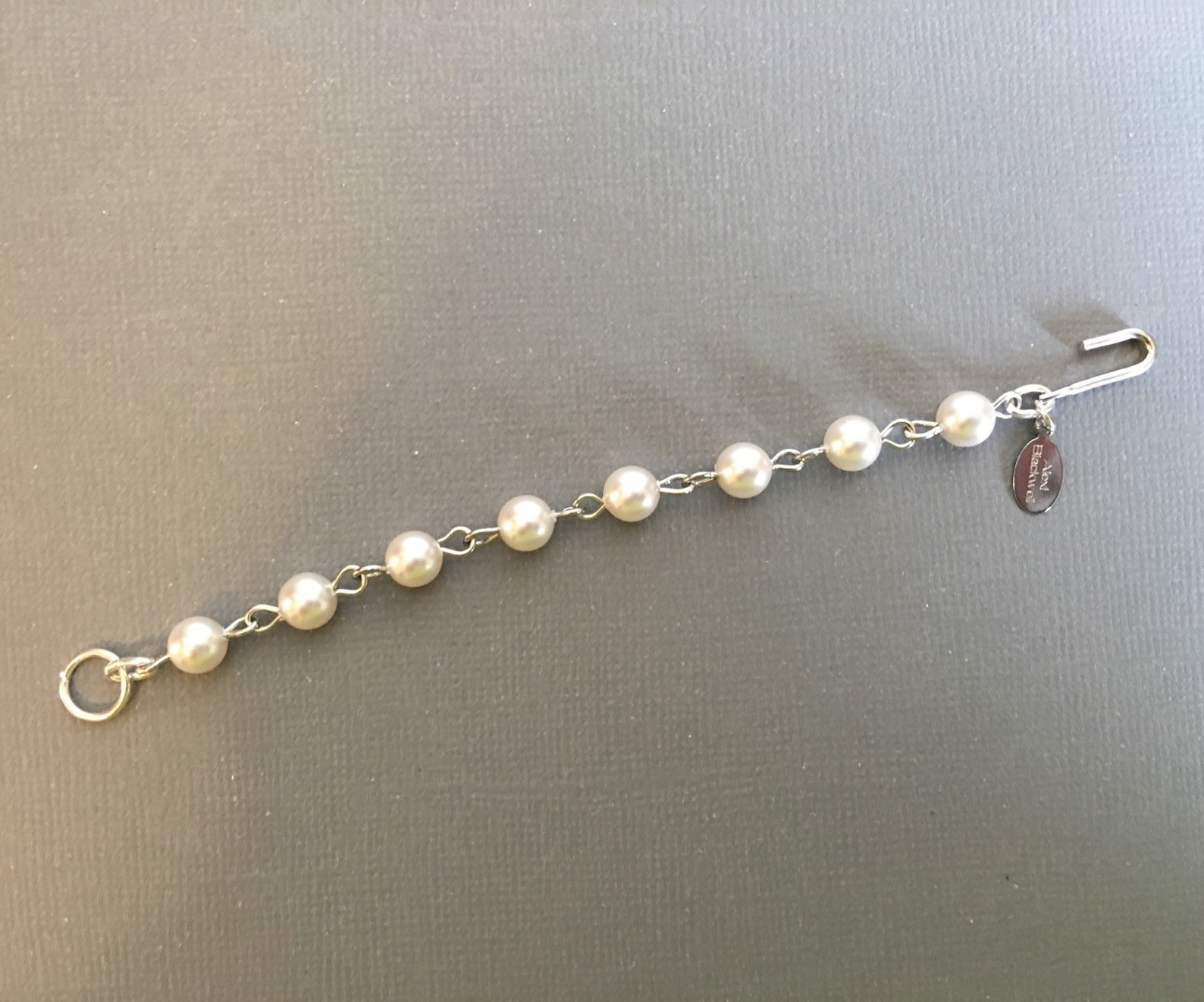 Pearl Necklace Extender in Pearls and Lobster Clasp or Hook is Etsy