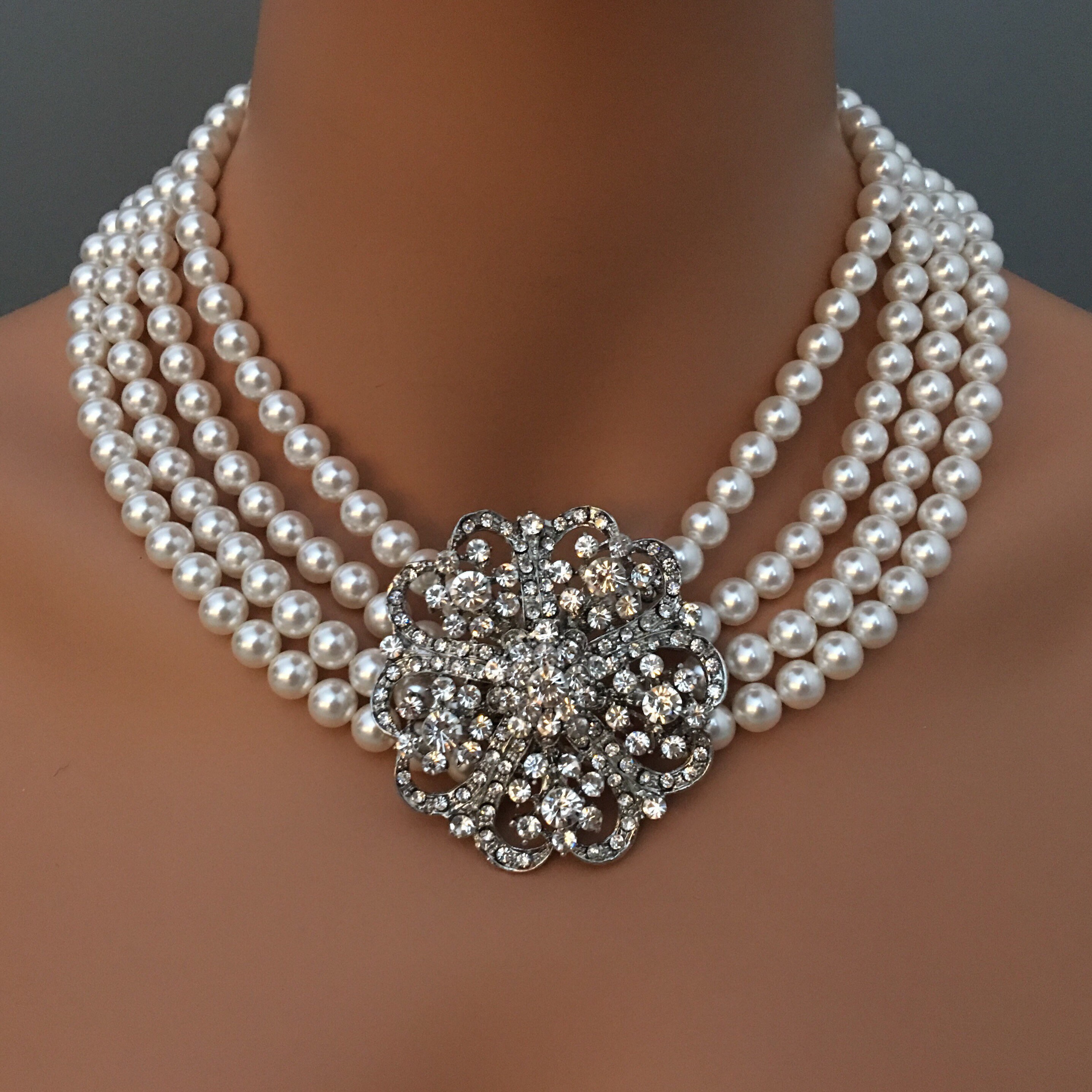 Bridal Jewelry Wedding Party for Made of Honor Summer Party White Pearls Long Necklace for Daughter in Law Special Event for Fiance Bridal Jewelry Wedding Party for Made of Honor Summer Party White Pearls Long Necklace for Daughter in Law Special Event for Fiance