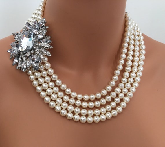 Natural Freshwater Pearl Jewelry Baroque Pearl Natural Stone Crystal White  Beads Necklace - China Necklace and Gold Necklace price | Made-in-China.com