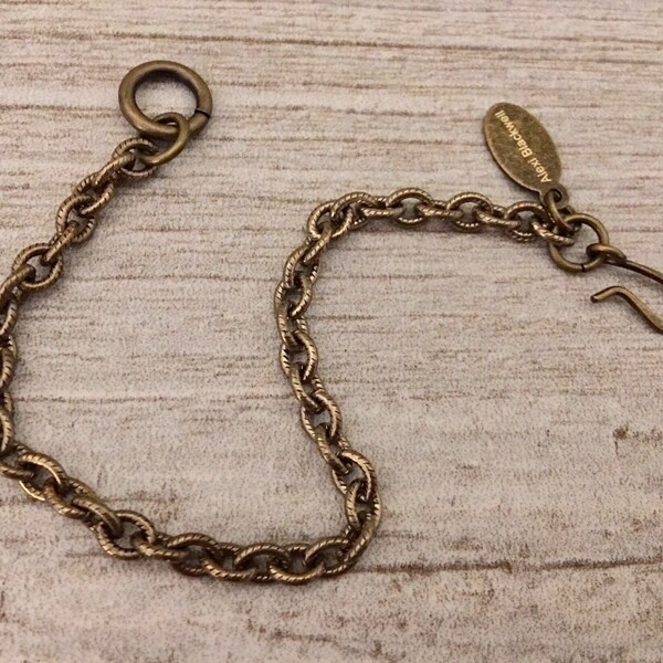 Bronze Necklace Extender heavier chain with hook clasp in Bronze Silver or Gold to lengthen your short necklace to wear more comfortably