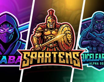 Custom Mascot Logo Design | Modern Business Logo | Professional Brand Identity | Unique Logo Creator | 24h Delivery