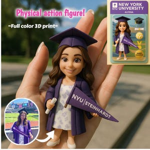 Custom 3D Printed Action Figure- Personalized toy figurine collection-unique custom gift for her-Limited Valentines&#39; day Gift for him