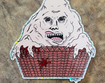 Basket Case Sticker