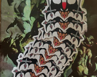 Devilman Fan Art Sticker - 3 inch
