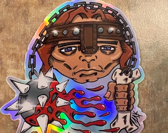 Conan the Barbarian homage sticker