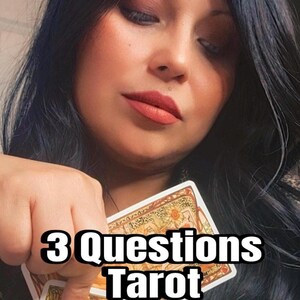 3 Fragen Tarot Kartenlegung-Am selben Tag Englisch/Spanisch