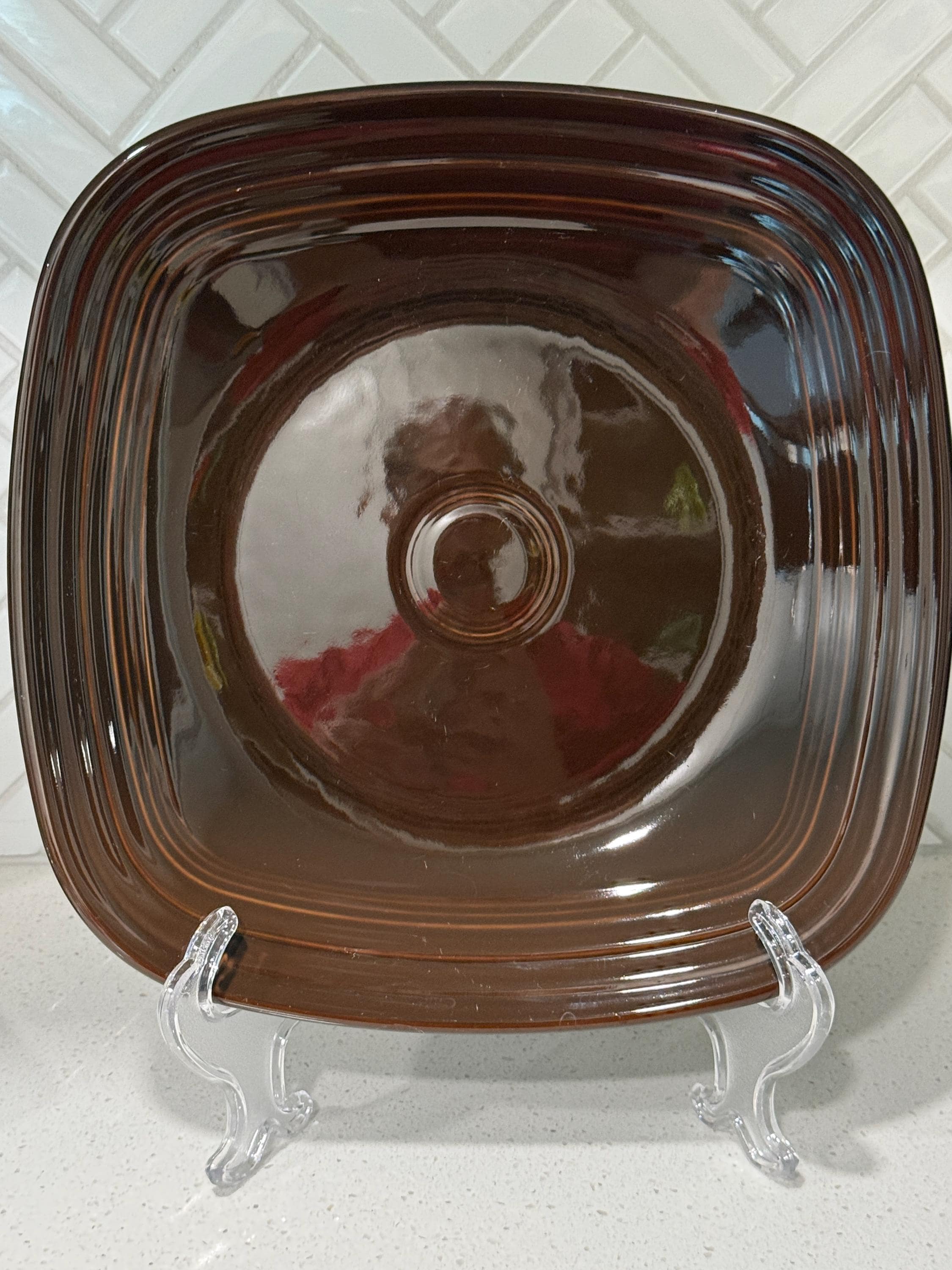 Fiestaware Square Plate - Etsy