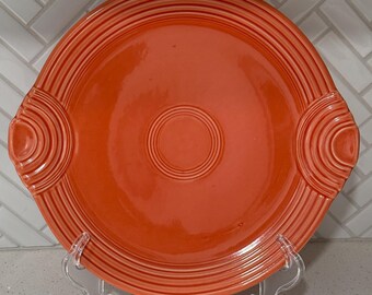 Persimmon Round Serving Tray, P86 Fiestaware