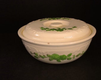 Vintage Homer Laughlin 1930's Bake serve casserole dish with lid Cookware