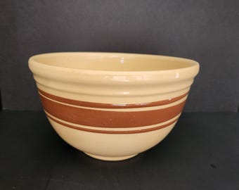 Bol para servir Watt Oven Ware Antiguo Bol Grande Tamaño 10 1/2" Raro Forma de colmena