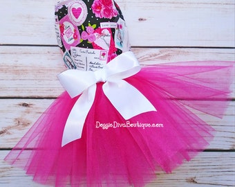 Dog Tutu Dress, Dog Dress, XXS, XS, Small, Medium