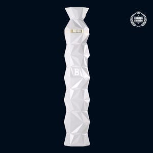Empty Magnum Belvedere 10 Vodka LED Light-Up Bottle | 1.75L Limited Edition Luminous Luxury Display | Sleeve Cover & Box | Unique Decanter