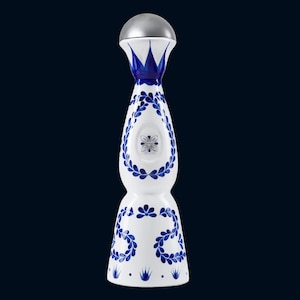 Empty Clase Azul Reposado Tequila Bottle | Ceramic Decanter | Upcycled Decor | Mexican Talavera Pottery | Unique Gift | Butterfly Emblem