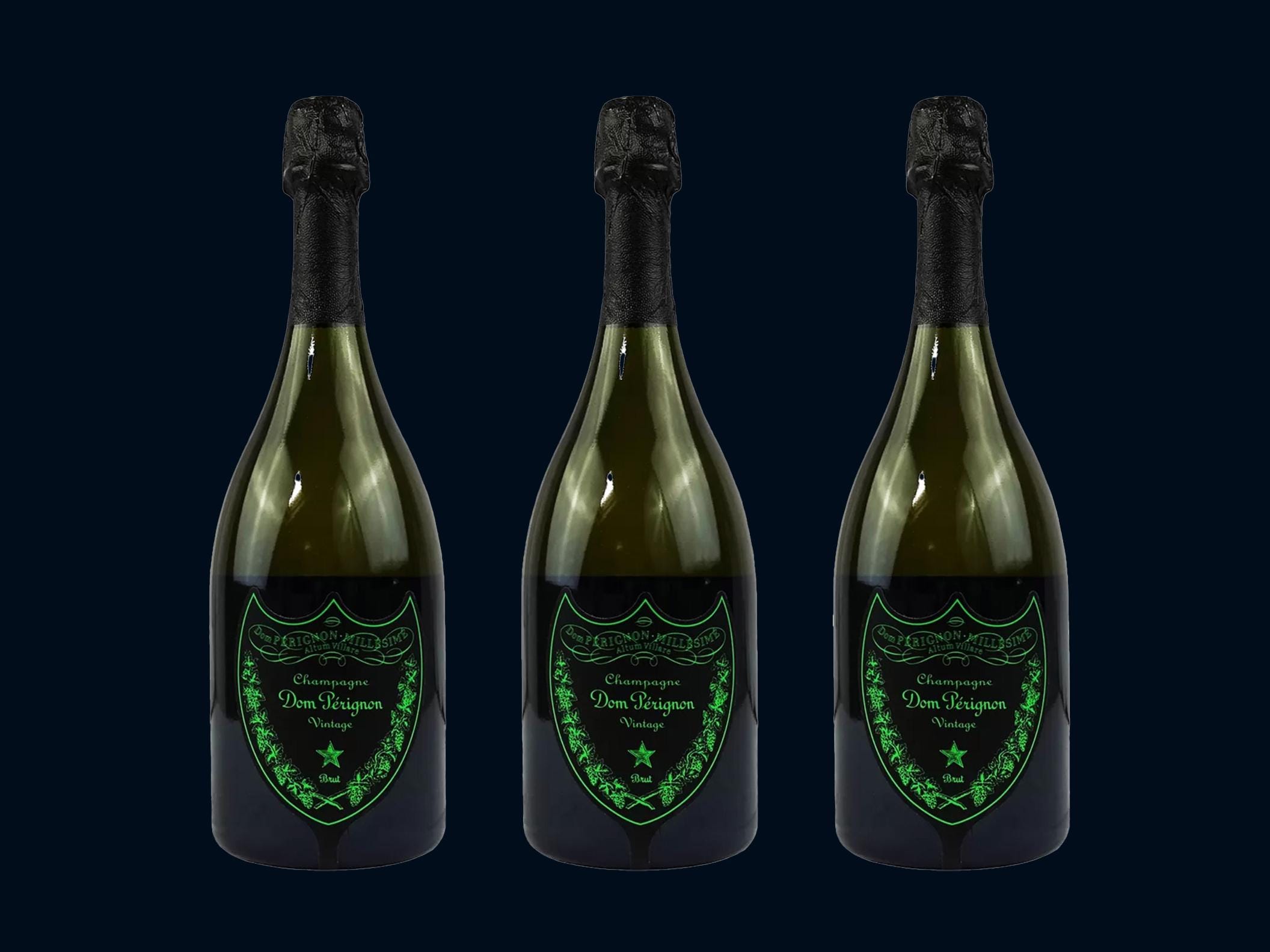 Dom Perignon Luminous Lite-up Empty 1.5 LtBottle (just 1