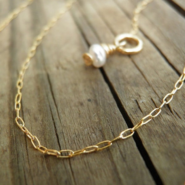 Gold Chain, Everyday delicate Boho and minimalist Gold necklace, Simple Gold Chain, Dainty Gold Necklace, Sale