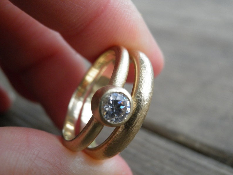 Engagement Rings Set Stacking Rings Statement Rings Bridal Etsy