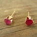 see more listings in the Solid Gold Stud Earrings section