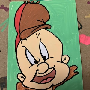 Personnage à échanger des cartes à collectionner