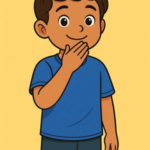 ASL Cards for Kids – 32 Easy Sign Pictures