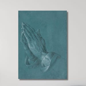 Printable Praying Hands by Albrecht Durer Fine Art Print, Religious Art Christian Art Print WALL ART  Decor for Home & Office Decoration Art