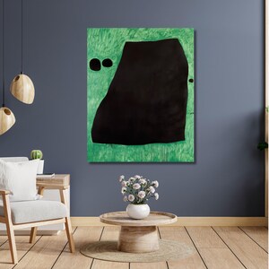 Paysage von Joan Miro Gemälde, Ausstellung Wandkunst, Joan Miro Poster, Joan Miro Print, Luxus Wandkunst, Surrealismus Kunst, fertig zum Aufhängen
