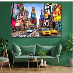New York City Manhattan View Poster Art, New York Manhattan Art Print, New York Wall Art Decor, NY Cityscape, NYC, Office Decor Unique Art