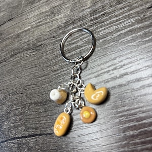 Adventurers lunch keychain