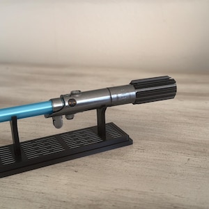 Anakin Luke Skywalker Legacy Lightsaber Pen | Hand-Painted 3D Print Graflex Detail (Display Stand) image 5