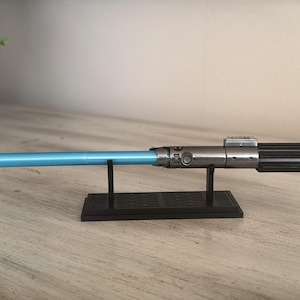 Anakin Luke Skywalker Legacy Lightsaber Pen | Hand-Painted 3D Print Graflex Detail (Display Stand) image 2