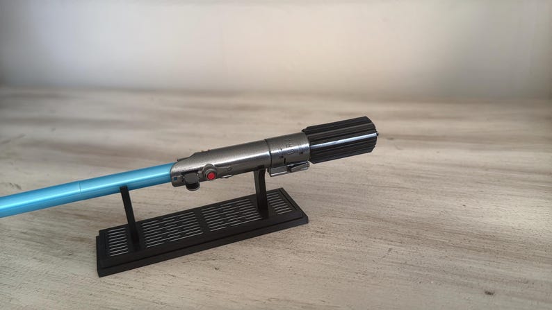 Anakin Luke Skywalker Legacy Lightsaber Pen | Hand-Painted 3D Print Graflex Detail (Display Stand) image 3