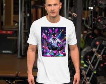 Camiseta de algodão macio – Camiseta gráfica unissex da moda – Presente de camisa casual para o dia a dia