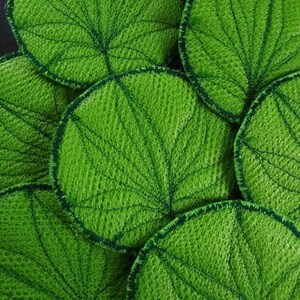 cannabisLeaf scrubbies 3 to a pack image 1