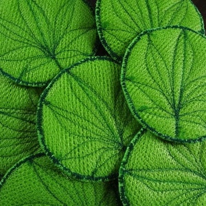 cannabisLeaf scrubbies 3 to a pack image 2