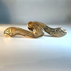 Cast Brass French Door Levers: Cremone Bolt Hardware
