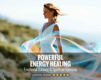 Energy Healing Session, Personalized PDF Report & Infused Digital Artwork | Emotional Balance, Spiritual Harmony