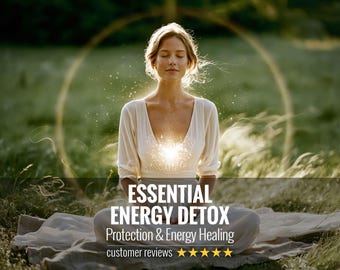 Essential Energy  Detox, Protection, Personalized Report & Infused Digital Artwork