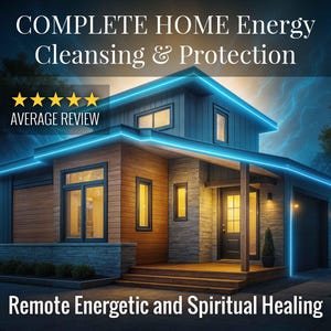 Home Energy Cleansing – Remove Negative Energy, Space Clearing, Energetic Protection, Spiritual House Healing