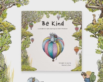 Personalised Children's Book, Be Kind, For children 2-7, Unique Gift Birthday Present