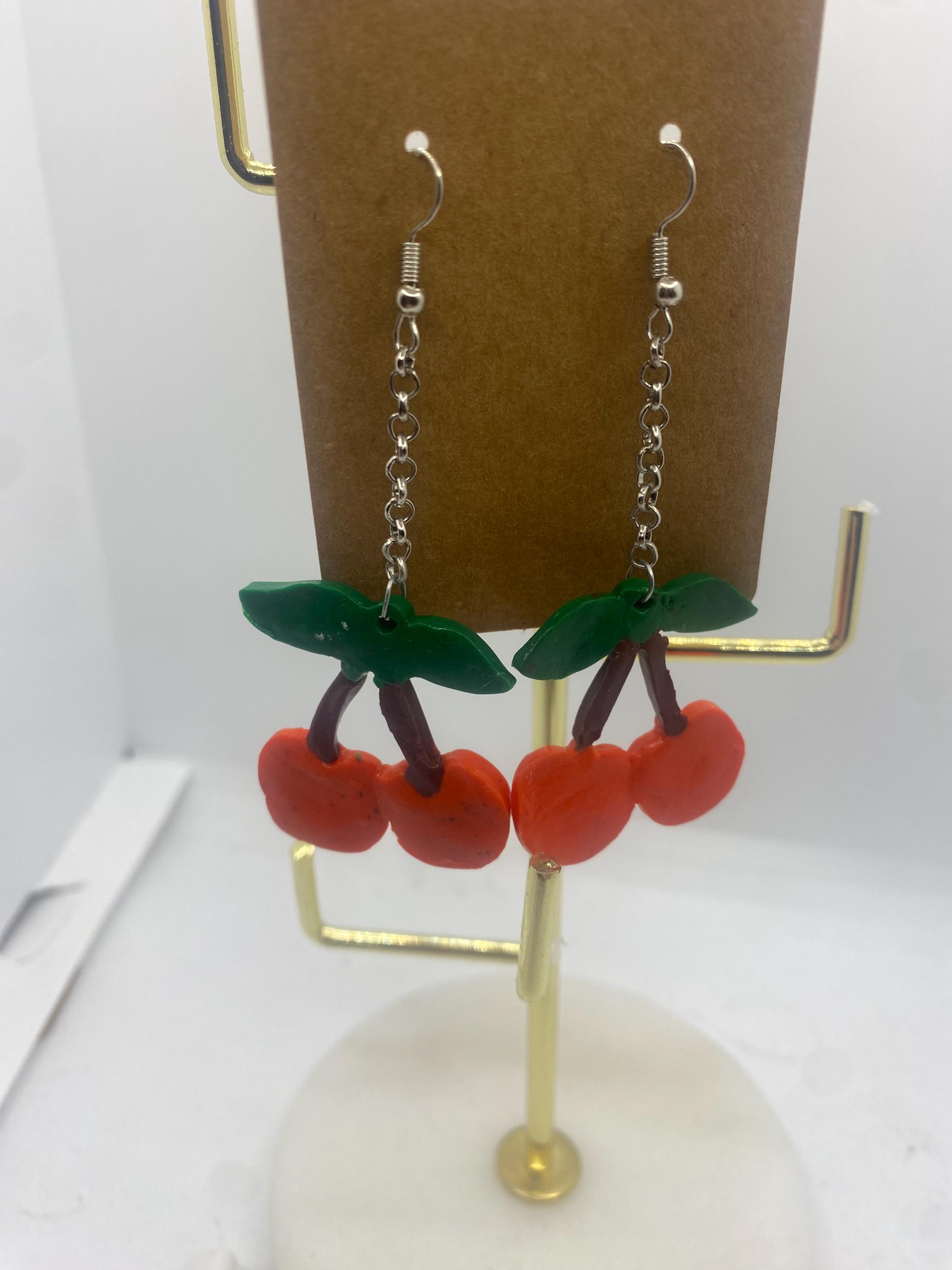 Cherry earrings