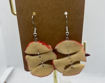 Apple earrings