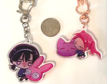 Mizisua ALNST Highschool AU Keychains