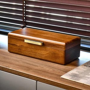 Caja de reloj de madera de lujo hecha a mano para hombre, caja de madera para guardar relojes, organizador de relojes de lujo, regalo de cumpleaños, idea de regalo de Navidad.