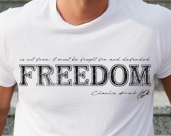 Charlie png, freedom png, rip charlie, usa design, activist design, PNG, sublimation design, SVG, dtf design
