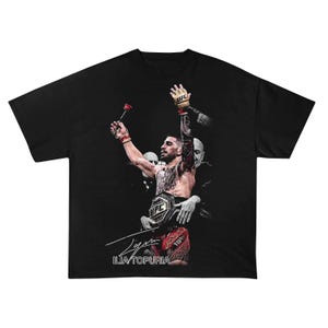 非売品 UFC イリア・トプリア 限定アート画 + Tシャツ Ilia topuria t shirt - Etsy 日本