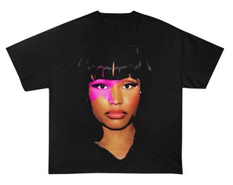 Nicki Minaj Graphic Tee, Trendy Hip-Hop Shirt, Unisex Pop Culture T-Shirt, Retro Streetwear