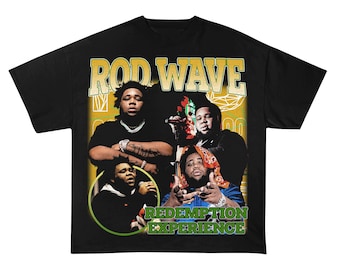 Rod Wave Redemption Experience Tee – Hip Hop Music Star – Retro Concert Tour Merch Gift For Woman and Man Unisex T-Shirt, Rap and RnB Fan