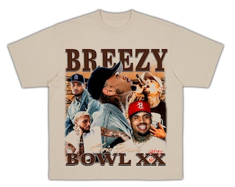 Chris Brown Tour Shirt, 2025 Chris Brown Tour Breezy Bowl XX T-Shirt, Chris Brown Graphic Shirt, Chris Brown Fan Gift Tee, Chris Brown Merch