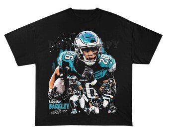 Saquon Barkley T-shirt, Gift for Football Lovers, Urban Fashion