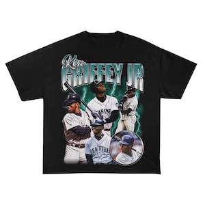 Ken Griffey Jr. Shirt Baseball shirt - Classic 90s Graphic Tee - Unisex - Vintage Bootleg - Gift - Retro