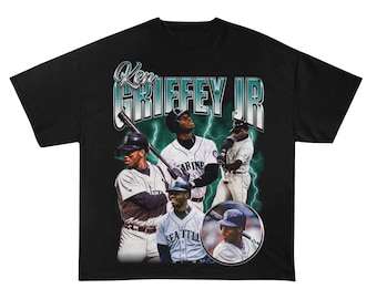 Ken Griffey Jr. Shirt Baseball shirt - Classic 90s Graphic Tee - Unisex - Vintage Bootleg - Gift - Retro